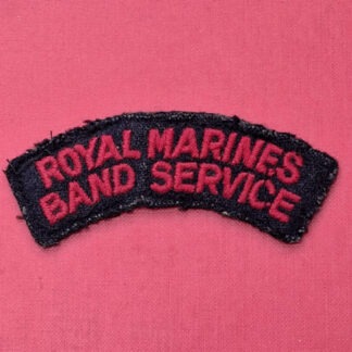 Royal Marine Band Service - Woven Shoulder Title.