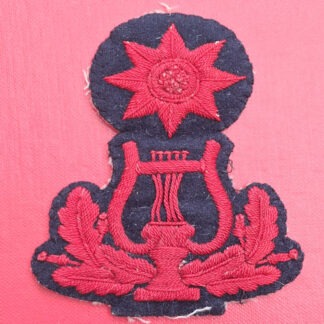 Royal Marine Band Master - Woven Arm Badge.