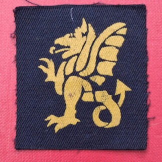 43rd Wessex Division - Painted Cloth Formation Badge.