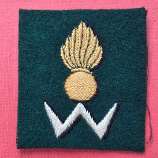 34th Anti Aircraft Brigade - Woven Cloth Formation Badge.