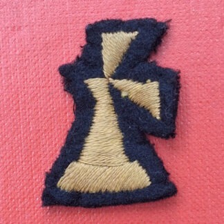 37th Tyne Electrical Engineers Searchlight Regiment Royal Artillery - Woven Cloth Formation Badge.