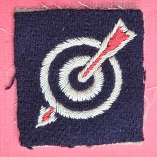 6th Anti Aircraft Division - Woven Cloth Formation Badge.