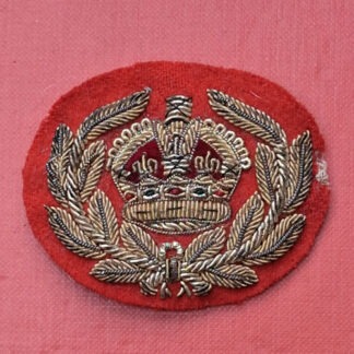 WO2 /C.S.Q.M.S - King's Crown Bullion Arm Badge.