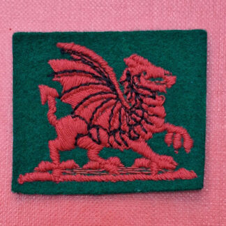 South Wales District - Woven Cloth Formation Badge.