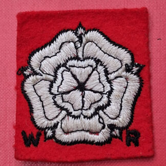 West Riding Cadets - Woven Cloth Formation Badge.