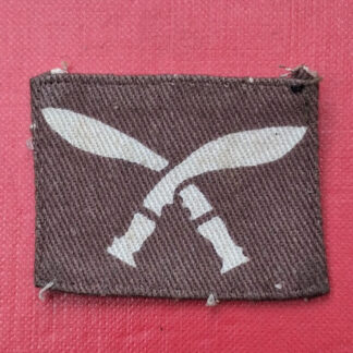 99th Gurkha Brigade - Printed Cloth Formation Badge.