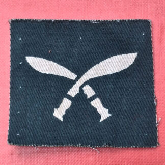 63rd Gurkha Brigade - Printed Cloth Formation Badge.