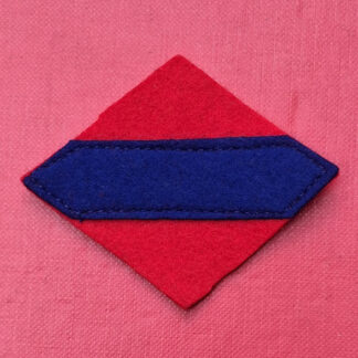 (Canada)  Canadian 1st Army Division - Felt Formation Badge.