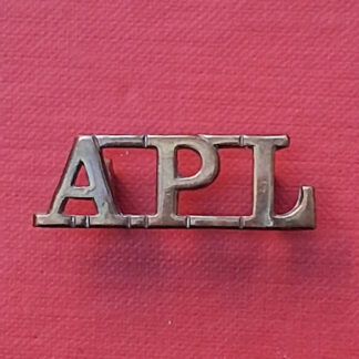 Aden Protectorate Levies - Gilding Metal Shoulder Title.