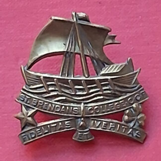 St. Brendan's College C.C.F - Gilding Metal Cap Badge.
