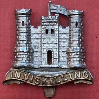 6th Inniskilling Dragoon Guards - Bi Metal Cap Badge.