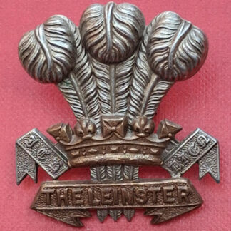 The Leinster Regiment - Bi Metal Cap Badge.