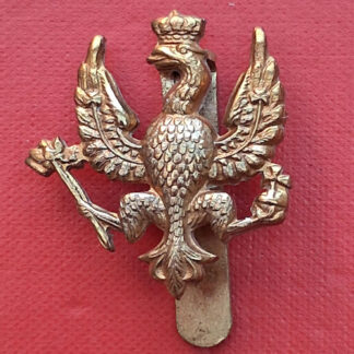 The 14th/20th Hussars - Gilding Metal Cap Badge.