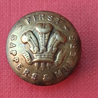(India) 1st Sappers & Miners - 22mm Brass Button.