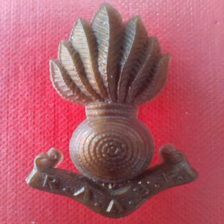 Royal Artillery Army Benevolent Fund - Plastic Cap/Collar Badge.