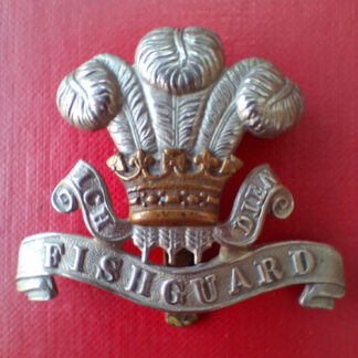 The Pembrokeshire Yeomanry - Bi Metal Cap Badge.