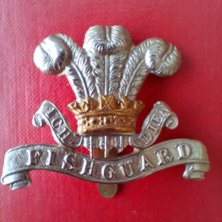 The Pembrokeshire Yeomanry - Bi Metal Cap Badge.