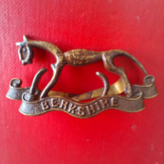 The Berkshire Yeomanry - Officer's Service Dress Bronze Cap Badge.
