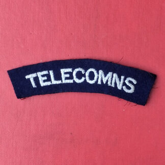 Telecomns - Embroidered Shoulder Title.
