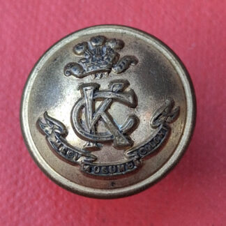 The King's Colonials - 16mm Gilt Button.