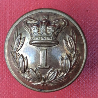 (India) 1st Bengal Infantry - Queen Victoria's Crown 25mm Button.