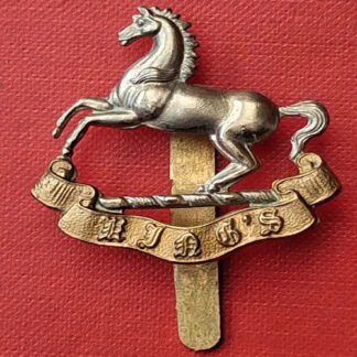 The King's (Liverpool Regiment) - Bi Metal Cap Badge.