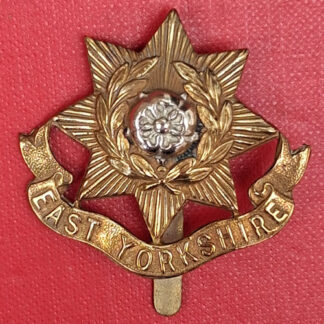 The East Yorkshire Regiment - Bi Metal Cap Badge.