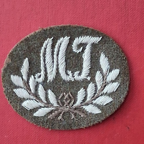 Motor Transport - Cloth Trade Badge.