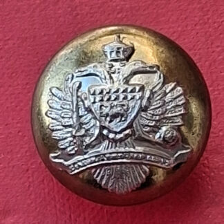Ceylon Armoured Corps - Officer's Bi Metal Button.