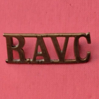 The Royal Army Veterinary Corps - Gilding Metal Shoulder Title.