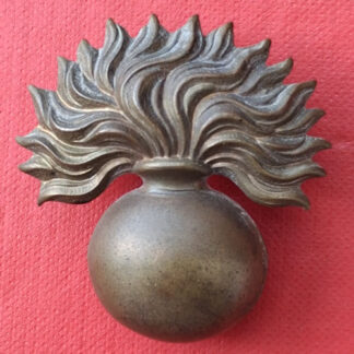 (South Africa) Prince Alfred's Own Field Artillery - Gilding Metal Helmet Badge.