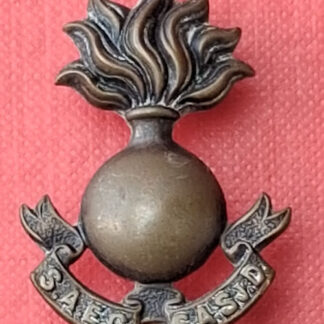 (South Africa) The South Africa Engineers Corps - Gilding Metal Collar Badge.