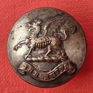 The East Kent Regiment (The Buffs) - Mess Waiters 25mm Silver Button.