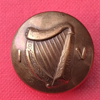 The Irish Volunteers - 26mm Brass Button.