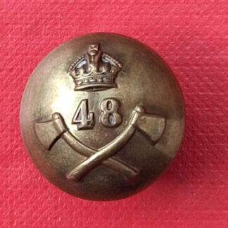 (India) 48th Pioneers - 19mm Brass Button.