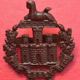 The Essex Regiment - Officer's Service Dress Cap Badge.