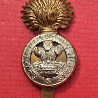 The Welsh Fusiliers - Bi Metal Cap Badge.