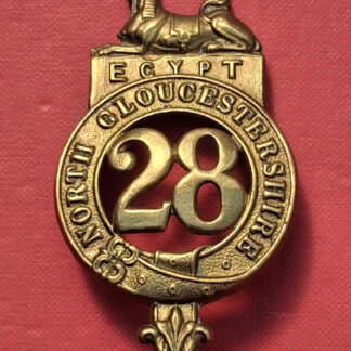 28th (North Gloucestershire) Of Foot - Brass Glengarry Badge.