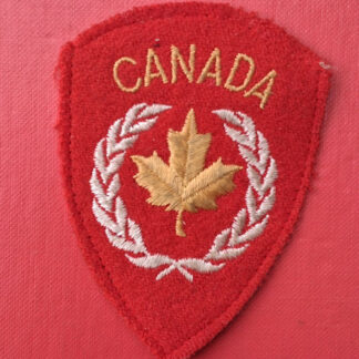 (Canada) Canadian Army 25th Brigade - Woven Cloth Formation Badge.