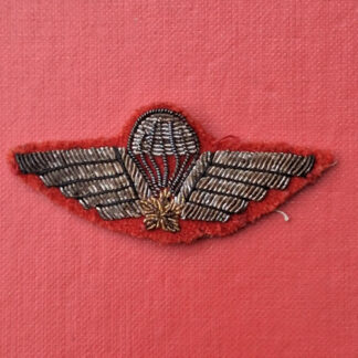 (Canada) Canadian Parachute Regiment - Bullion Mess Dress Wing.
