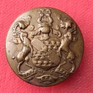 Haberdashers' Aske's O.T.C - 27mm Brass Button.