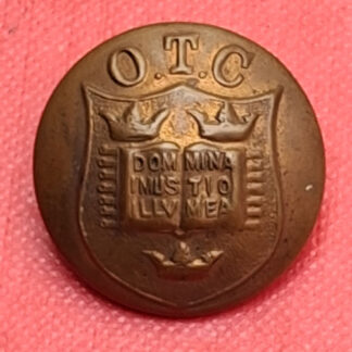 Oxford University Officer's Training Corps - 24mm Brass Button.
