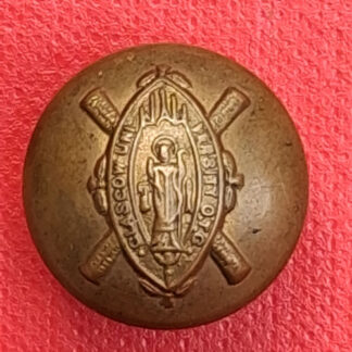 Glasgow University O.T.C - 17mm Brass Button.