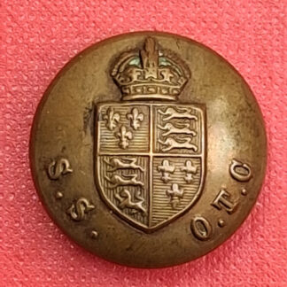 Shrewsbury School O.T.C - 25 mm Brass Button.