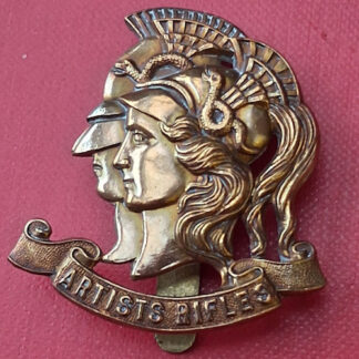 The Artist's Rifles - Gilding Metal Cap Badge.
