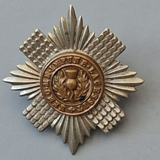 The Scots Guards - Senior N.C.O's Bi Metal Cap Star.