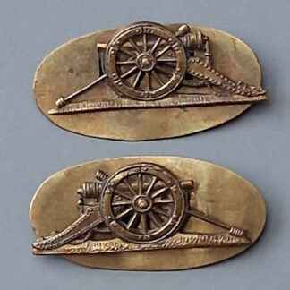 The Royal Artillery - N.C.O's Gilding Metal Sleeve Badges.