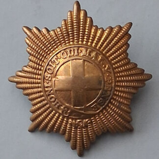 The Coldstream Guards - Gilding Metal Cap Star.