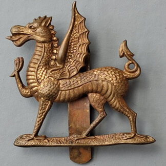 Monmouth School C.C.F - Gilding Metal Cap Badge.