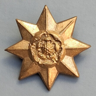 Regimental Quartermaster Sergeant (R.Q.M.S) - Brass Rank Star Sleeve Badge.